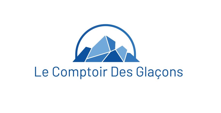 Logo du Comptoir des Glaçons – spécialiste des glaçons alimentaires premium et du froid événementiel pour professionnels